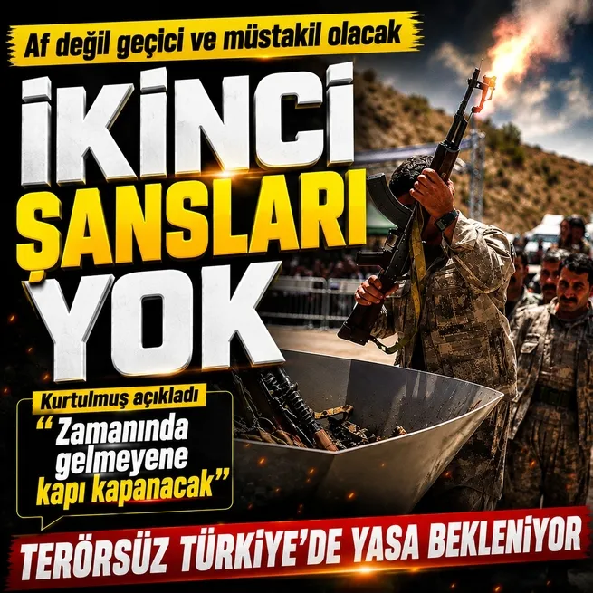 Terörsüz Türkiyede yasal süreç! TBMM Başkanı Numan Kurtulmuş açıkladı: Af yok müstakil ve geçici yasa olacak