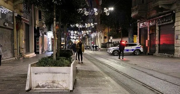 İstiklal Caddesi yeniden yaya trafiğine açıldı: Beton saksıların bankları söküldü!