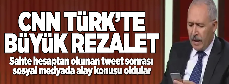 CNN Türk’te büyük Melih Gökçek gafı