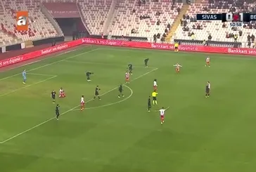 Sivasspor 0 - 1 Beşiktaş maç özeti!