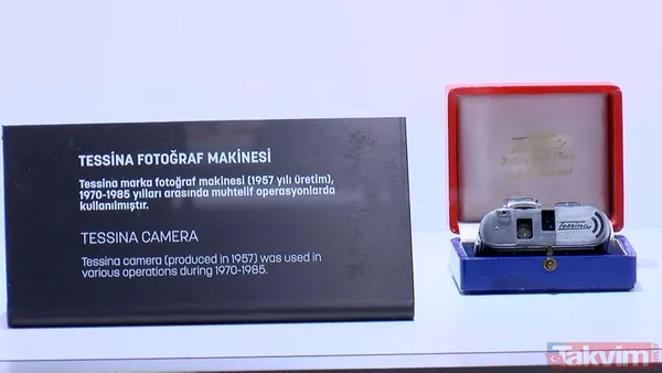 MİT'ten "Temas İstanbul" sergisi! İşte ajanların kullandığı malzemeler ve gizli silahlar - 15