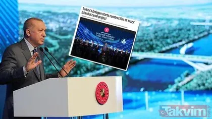 Türkiye’nin çılgın projesi Kanal İstanbul dünya basınında!