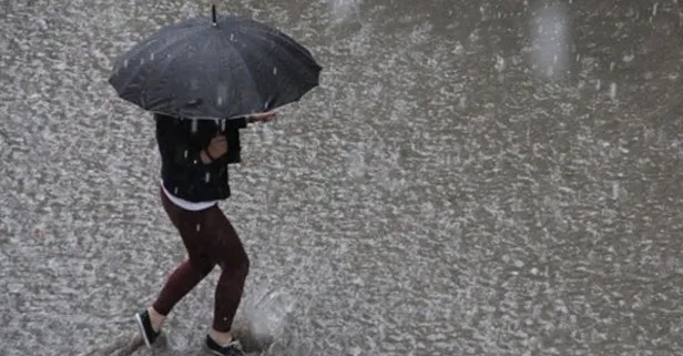 Meteoroloji'den son dakika sağanak yağış uyarısı