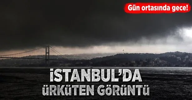 istanbul bogazi ni kara bulutlar kapladi takvim