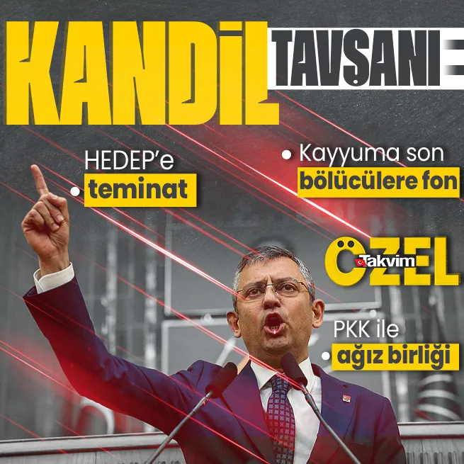 CHPden HEDEPKKya Özel muamele! Emanetçi Özgürden İttifak yapalım şeffaf olacağız teminatı: Kandille kayyum üzerinden ağız birliği