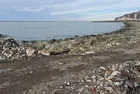Rize sahilinde patlamamış mühimmat!