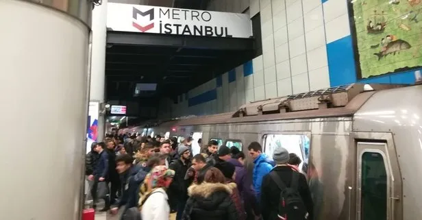 Son dakika: İstanbul’da metro arızası! Seferler normale döndü