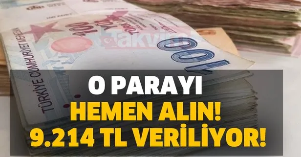 9.214 lira olarak SGK ve İŞKUR binlerce lira veriyor! O parayı PTT’den alın!