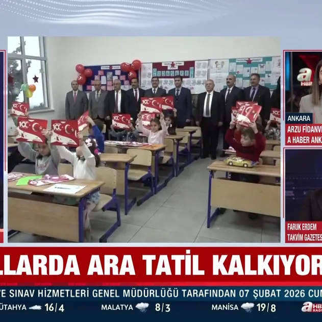 Okullarda ara tatil kalkıyor mu? Bakan Yusuf Tekin açıkladı