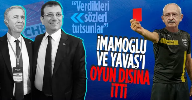 Kemal Kılıçdaroğlu'ndan Ekrem İmamoğlu ve Mansur Yavaş'ın adaylığına bir veto daha: Verdiğiniz sözleri yerine getireceksiniz