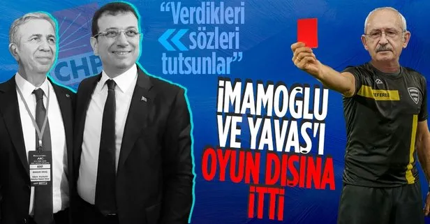 Kemal Kılıçdaroğlu’ndan Ekrem İmamoğlu ve Mansur Yavaş’ın adaylığına bir veto daha: Verdiğiniz sözleri yerine getireceksiniz