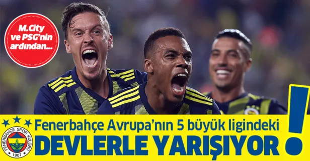 Fenerbahçe Avrupa’nın 5 büyük ligine göre en çok pozisyona giren 3. takım