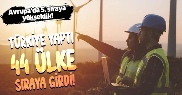 Türkiye yaptı 44 ülke sıraya girdi! Avrupa’da 5. sıraya yükseldi!