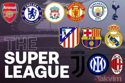 Avrupa Süper Ligi krizi sonrası karar verildi! Hepsi men edilecek