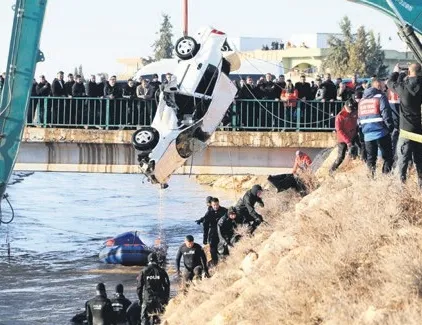 Harran’da yürek yakan facia! Su kanalına düşen araçta 3 çocuk hayatını kaybetti
