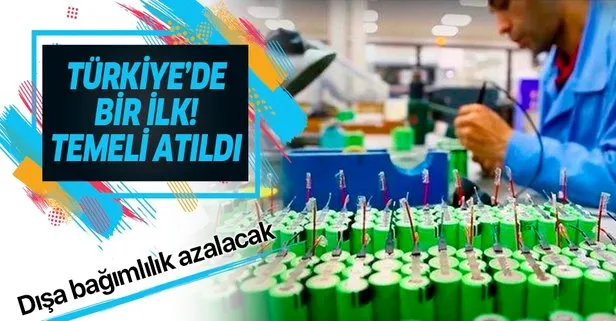 Türkiye’nin ilk lityum iyon pil üretim tesisinin temeli Kayseri’de atıldı: Dışa bağımlılık azalacak