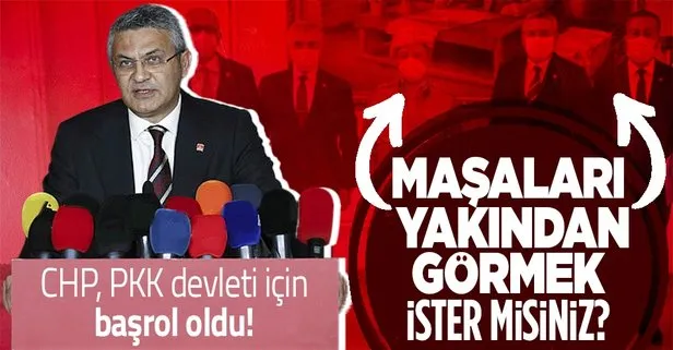CHP, PKK devleti için başrol oldu! İşte o çalışma...