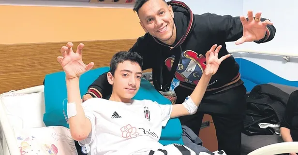 İyilik meleği Josef! Beşiktaş’ın Brezilyalı yıldızı gönülleri fethetti