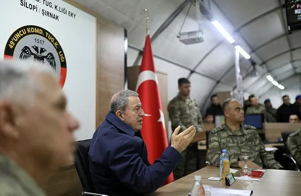Milli Savunma Bakanı Akar: Teröristlerin hiçbir kurtuluşu yok-3
