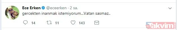İşte ünlülerin Vatan Şaşmaz paylaşımları - 2