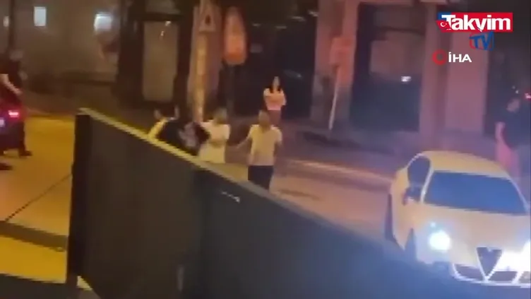 Ankara'da sokak ortasında kavga!