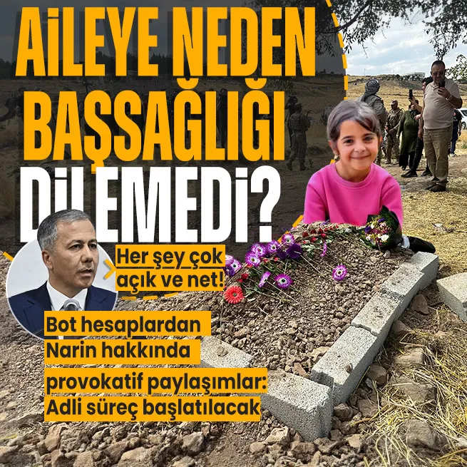 Yerlikaya Narin cinayetinde aileye neden başsağlığı dilemedi? | Sosyal medyadaki provokatif paylaşımlara inceleme