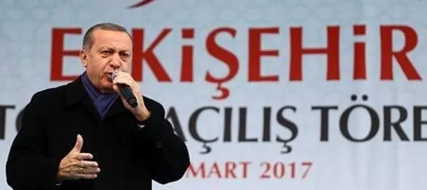 Erdoğan'dan Avrupa'ya rest!