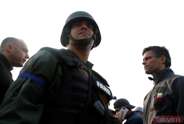 Venezuela'da darbe girişimi! İşte ilk görüntüler... - 34