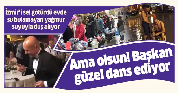 2019 yılında evinde su bulamayan İzmirli sokakta duş alıyor!