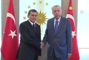 Başkan Erdoğan Meredov'u kabul etti