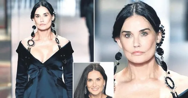 demi moore un estetik hali soke etti dolguyu fazla abartinca elestiriler gecikmedi takvim