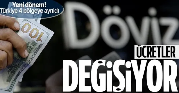 Döviz bürolarında yeni dönem! Ücretler değişiyor