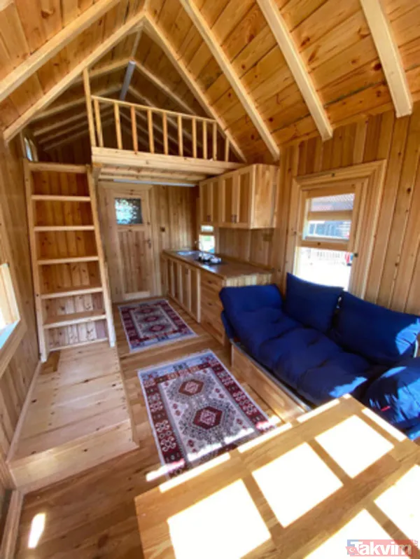 'Abd'den Talep Var' Dededen Kalma Ahşap Ev Mesleği İle Uğraştıklarını Söyleyen Nesrullah Özdemir, "Mesleği Dede Baba Derken Biz Devraldık. Son 5 Yıldır Da Bu...