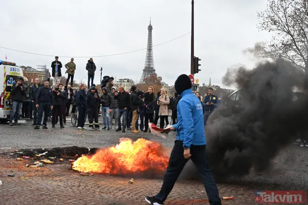 Paris'teki son gösterilerin faturası ağır oldu - 6