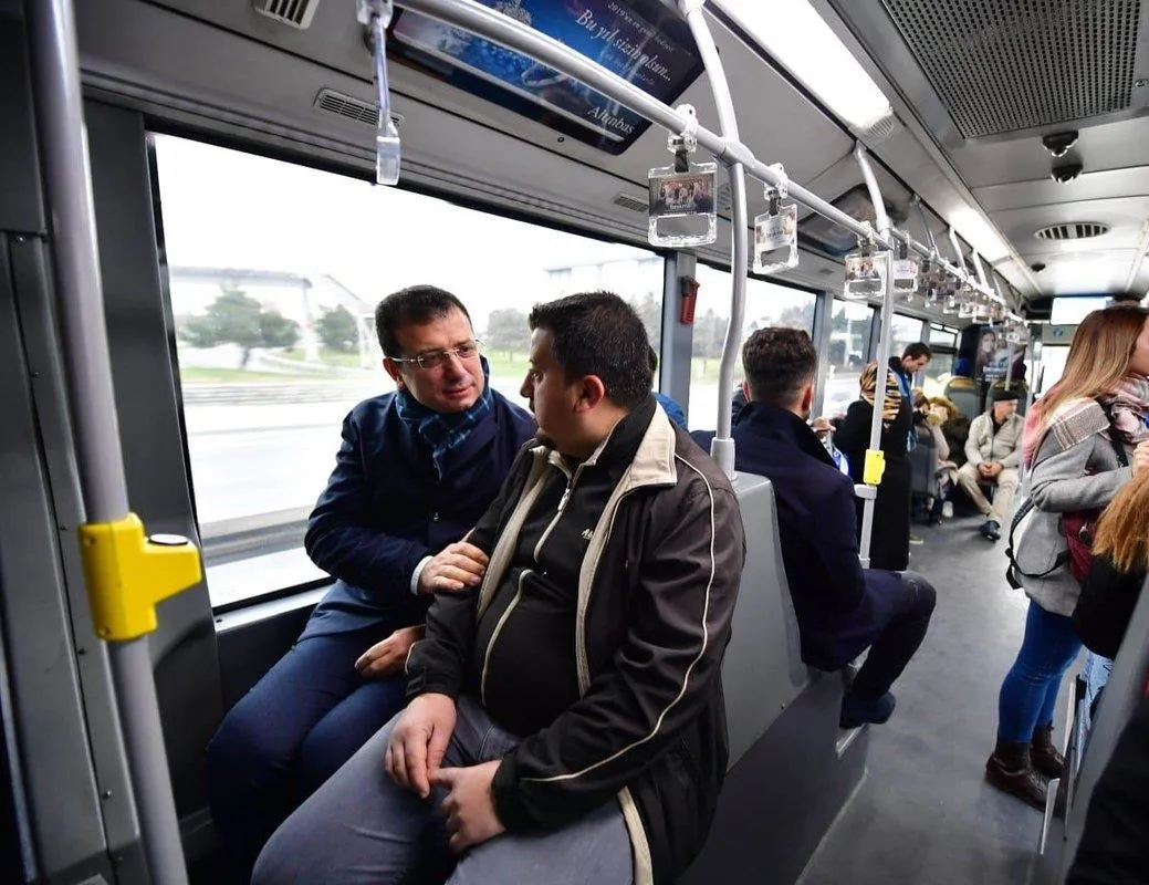 Ekrem İmamoğlu şimdi binemez bile