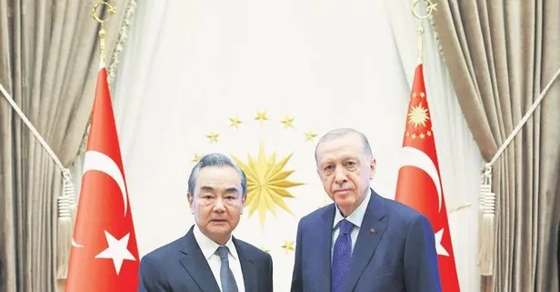 En özel ziyaret! Başkan Erdoğan Çin Dışişleri Bakanı Wang Yi’yi kabul etti