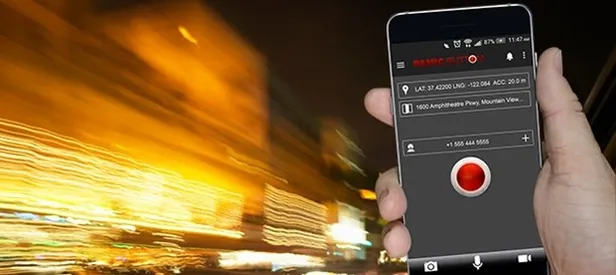 Akıllı telefonlara panik butonu