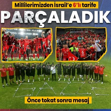 Türk Milli Takımı, Avrupa Ampute Futbol Şampiyonası’nda İsrail’i 6-0 mağlup etti