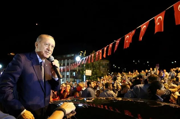 Başkan Erdoğan Rize'de konuştu