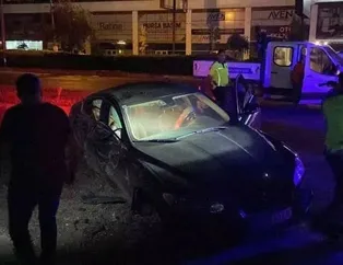 Bursa'da alkollü sürücü dehşeti! 3 milyonluk lüks araç hurdaya döndü