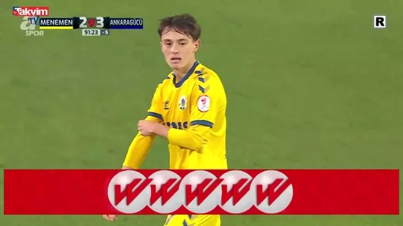 GOL İZLE: Menemen 2 - 3 Ankaragücü