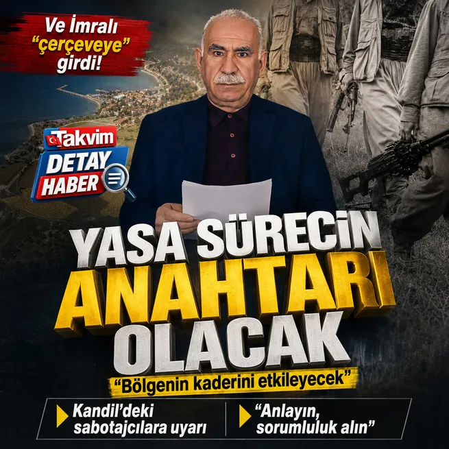 DEM Parti İmralı Heyeti Öcalanın mesajını paylaştı: Yasa sürecin anahtarı olacak | Kandile uyarı