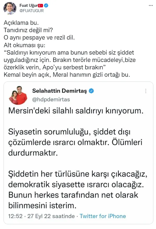 mersindeki-teror-saldirisinda-selahattin-demirtas-pkki-aklamaya-calisti-bakan-suleyman-soyludan-sert-tepki-1664291636764.jpg Mersin'de alçak saldırı! Selahattin Demirtaş'ın PKK'yı aklama çabasına tepkiler büyüyor: Bu sinsi zihniyet terörün ideolojik gıdasıdır-4