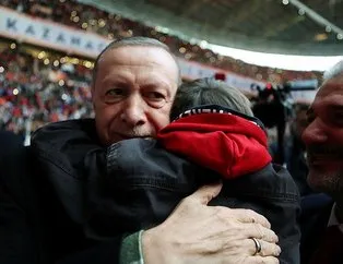 Çocuklar ve gençlerden Başkan Erdoğan’a sevgi seli