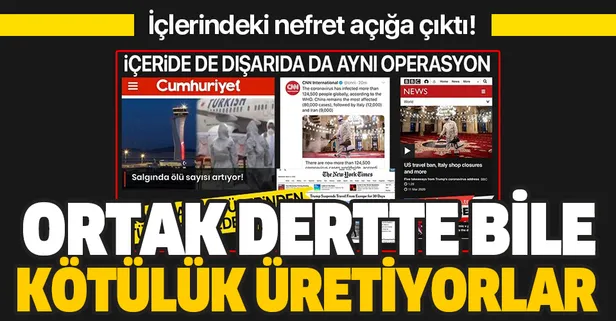 Mahmut Övür'den koronavirüs üzerinden Türkiye'yi hedef alan New York Times, CNN International, BBC ve Cumhuriyet'te sert tepki!