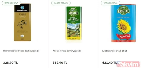 Kristal Ayçiçek Yağı Teneke 18 Lt 621 Tl