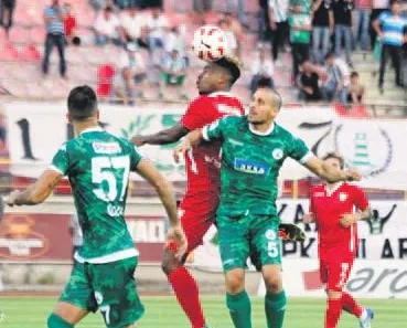 Giresunspor 90’da 1 puanı kurtardı