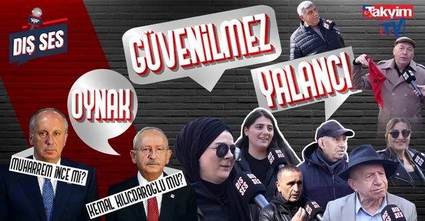 Muharrem İnce mi Kemal Kılıçdaroğlu mu? Vatandaşa sorduk... İlginç cevaplar