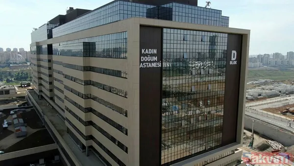 Koronavirüsle mücadelenin merkezi olacak! İşte yarın açılacak Başakşehir Şehir Hastanesi'nin sol hali - 11