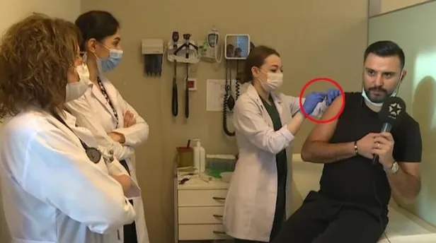 Alişan'dan örnek davranış! Canlı yayında koronavirüs aşısı olan Alişan: "İşin tek çözümü aşıysa ben de olmak istedim"-2